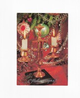 K:027 Christmas card postmarked