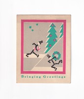 K:038 Christmas card, folding
