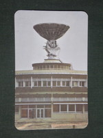 Card calendar, Hungarian post office, radio tower, 1978, (1)