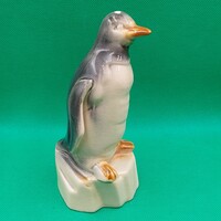 Kerámia pingvin figura