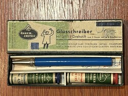 Most olcsóbb !!! FABER CASTELL  50-es Évek Mechanikus Zsírszínes Üvegre Ceruza !!!