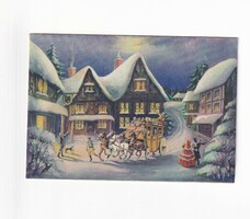 K:038 Christmas card 1935 English