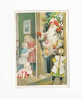 T:01 Christmas Santa Claus postcard replica