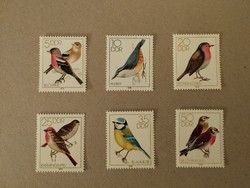Németország, DDR- Fauna, Énekes madarak1979