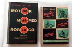 2 db Motor Moped Robogó 1959 és 1966 kiadás , Surányi Rózsa
