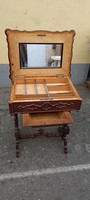 Antique (Victorian circa 1860) sewing table