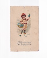 K:088 Christmas antique postcard