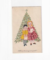 K:054 Karácsonyi képeslap (K.Lukáts Kató) 01