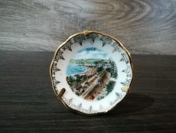 Mini French porcelain wall plate