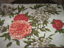 Charming antique woven throw pillow