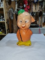 Old toy rubber figure