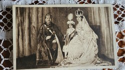 KORONÁZÁS BUDA 1916 UTOLSÓ MAGYAR KIRÁLY IV. KÁROLY KORABELI FOTO FOTÓLAP SZENT KORONA