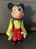Antique mickey mouse wind-up cymbal toy figure