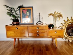 Stylish mid-century chest of drawers, lowboard