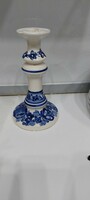 Faience ceramic candle holder