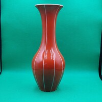 Metzler & Ortloff striped vase