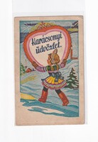 K:100 antique Christmas postcards folk 01