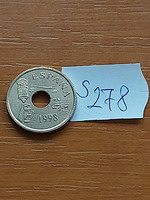 Spain 25 pesetas 1998, aluminum-bronze s278