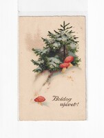 K:125 búék - New Year antique postcard