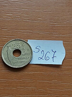 SPANYOLORSZÁG 25 PESETA 1997 Melilla, Alumínium-Bronz  S267