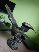 Czikász bronze eagle statue for sale