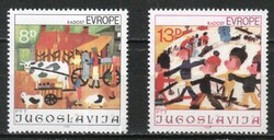 Yugoslavia 0223 mi 1901-1902 postage stamp EUR 0.60