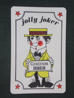 Card calendar, center store, joker, graphic artist, 1972, (1)