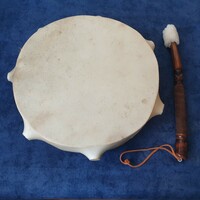 Shaman drum with bat