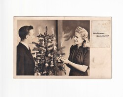 K:095 Christmas antique postcard