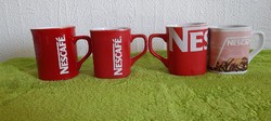 4 old Nescafé mugs