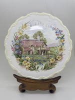 Royal albert english spring porcelain plate 21cm 1984 limited edition