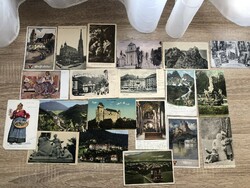 20 db osztrák német Ausztria képeslapok Kézdi Kovács László festő hagyatékából