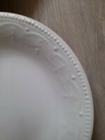 Fehér gyöngyös Gránit mély tányérok