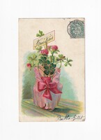K:138 búék - New Year antique postcard