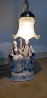 Antik porcelán lámpa