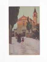 K:144 antique Christmas postcard / post clean artistic