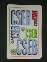 Kártyanaptár, Állami biztosító, Cséb biztosítás , 1971 ,  (1)