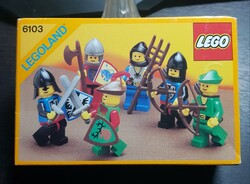 Lego 6103 castle mini figures (castle mini figures) unopened box rare!