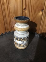 Retro craftsman vase glazed ceramic vase marked