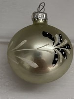 Fairy Christmas glass painted ball.