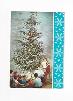T:03 Santa postcard 1968 folding