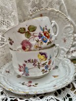 Gyönyörű antik teás csésze Fischer Emil