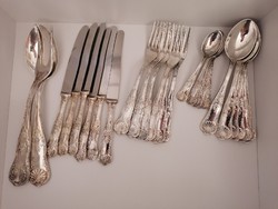 Silver-plated tableware/cutlery for 12 persons in good condition