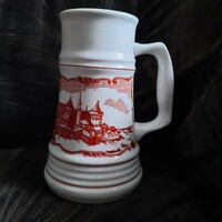 Alföldi porcelain beer mug