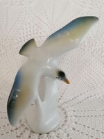 Porcelán, madár figura