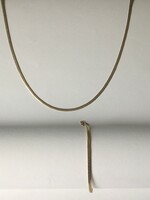 14K necklace-bracelet set 10.21 g