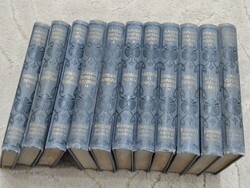 11 volumes from the series of works by Viktor (Sipulus) Rákosi are for sale. Gottermayer binding!