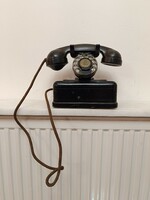 Antik telefon asztali tárcsás telefon 1930-as évek 264 7950