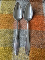 2 antique 13 lat Prague silver spoons