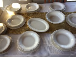 New Zepter tableware for 12 people, white-gold - eternal elegance. Now you can buy it for a fraction of the new price!